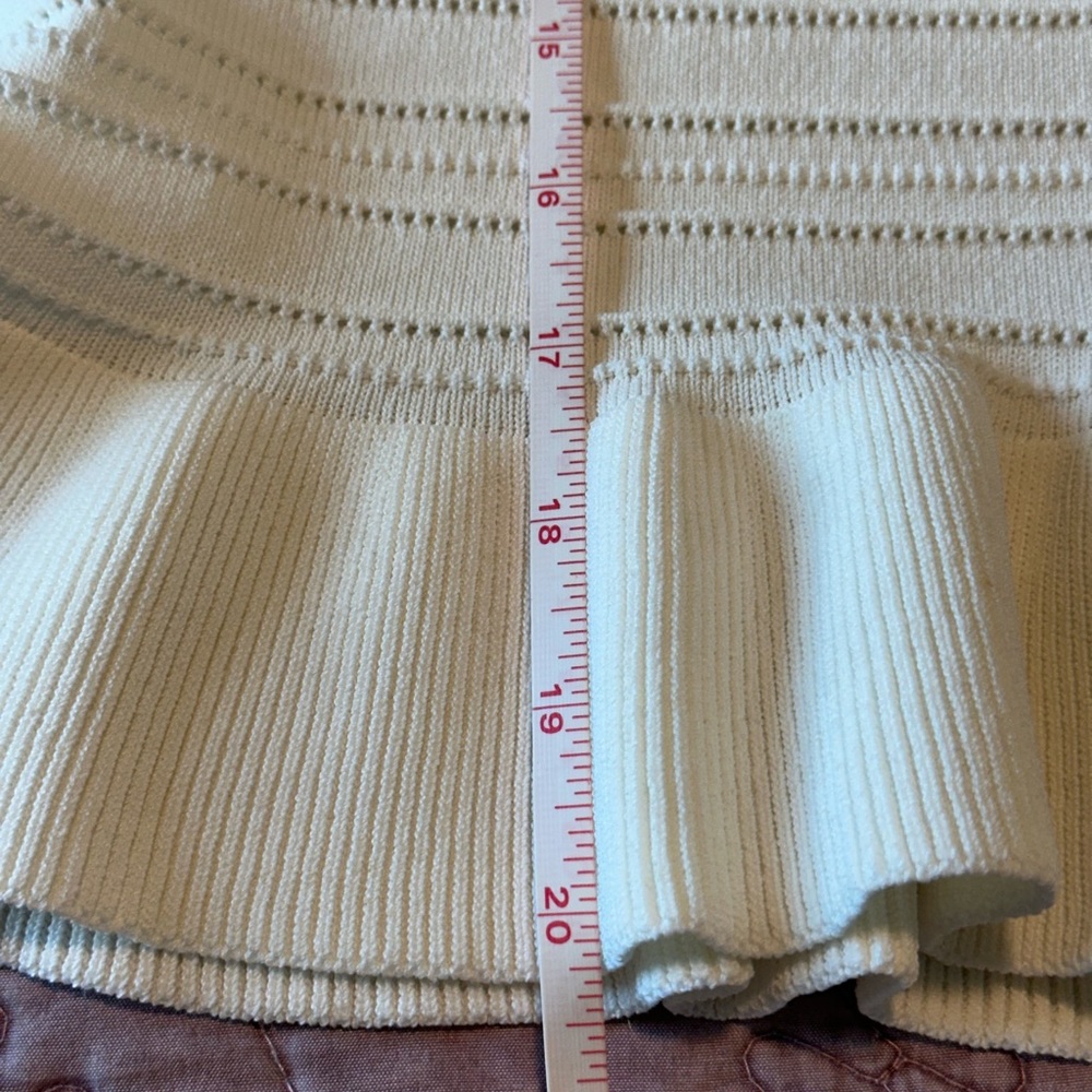 Aqua White Textured Tank Top - Picture 7 of 9
